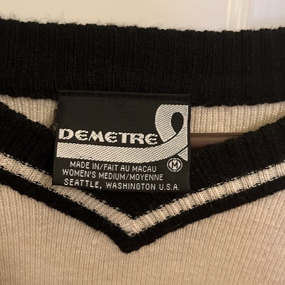 Demetre vintage ski sweater. - Picture 2 of 6